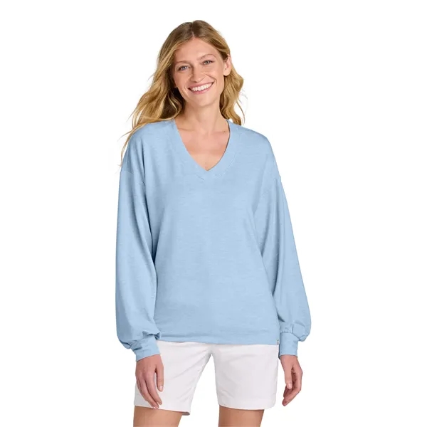 TravisMathew Women's Long Weekend V-Neck... from ASI 84863 SanMar