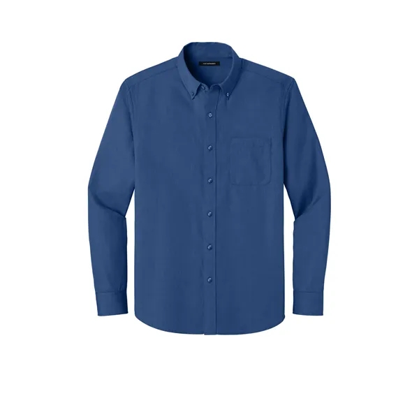 Port Authority Long Sleeve Nailhead Easy Care Shirt... from ASI 84863 SanMar