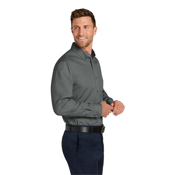 Port Authority Long Sleeve Nailhead Easy Care Shirt... from ASI 84863 SanMar