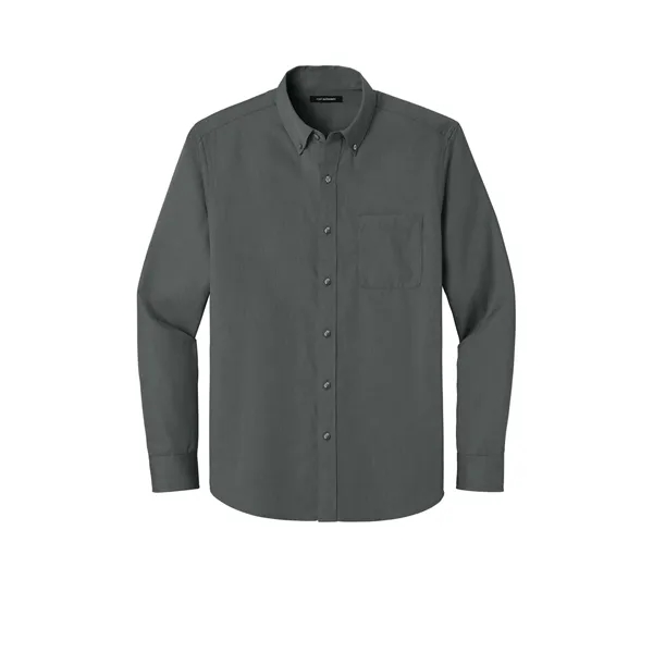 Port Authority Long Sleeve Nailhead Easy Care Shirt... from ASI 84863 SanMar