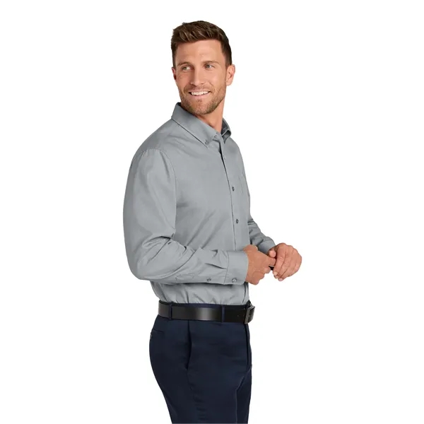 Port Authority Long Sleeve Nailhead Easy Care Shirt... from ASI 84863 SanMar