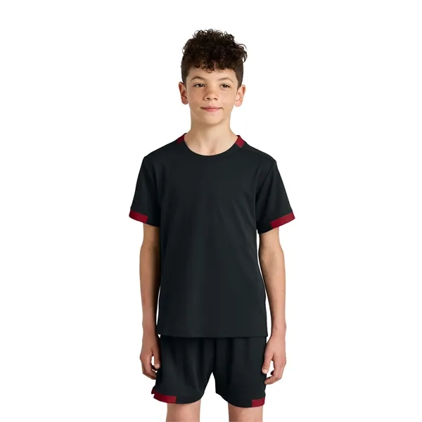 Sport-Tek Youth Club Short Sleeve Crew... from ASI 84863 SanMar