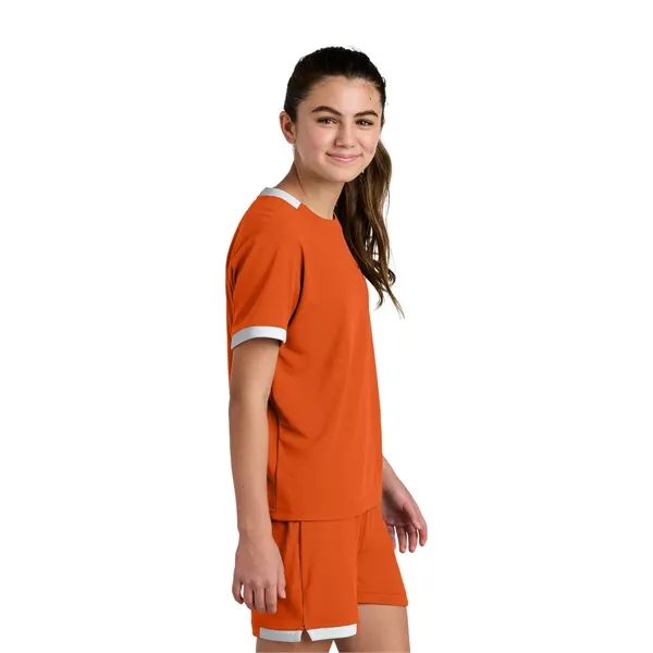 Sport-Tek Youth Club Short Sleeve Crew... from ASI 84863 SanMar