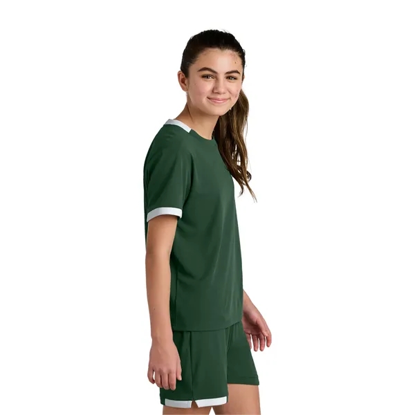 Sport-Tek Youth Club Short Sleeve Crew... from ASI 84863 SanMar