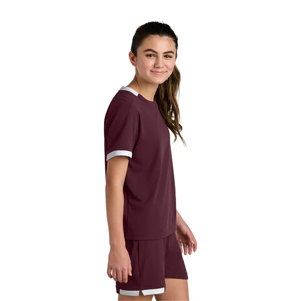Sport-Tek Youth Club Short Sleeve Crew... from ASI 84863 SanMar