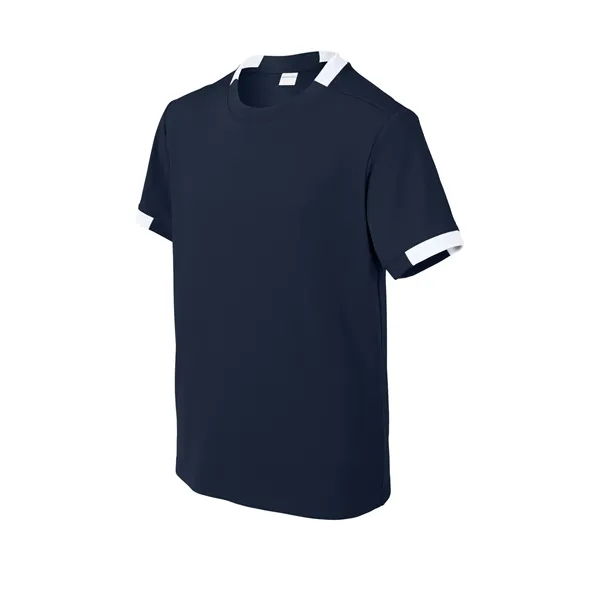Sport-Tek Youth Club Short Sleeve Crew... from ASI 84863 SanMar