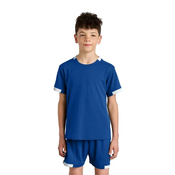 Sport-Tek Youth Club Short Sleeve Crew... from ASI 84863 SanMar