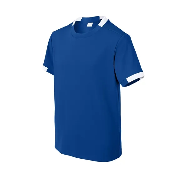 Sport-Tek Youth Club Short Sleeve Crew... from ASI 84863 SanMar