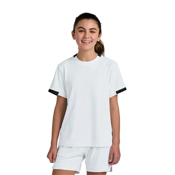 Sport-Tek Youth Club Short Sleeve Crew... from ASI 84863 SanMar
