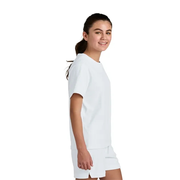 Sport-Tek Youth Club Short Sleeve Crew... from ASI 84863 SanMar