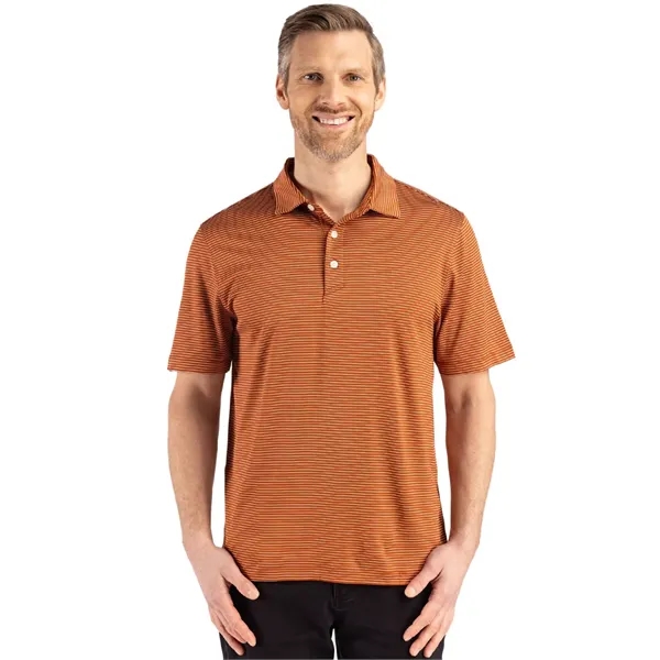 Men's polo with short sleeves, 4-way stretch, moisture-wicking performance, and UPF50+... from ASI 47965 Cutter & Buck