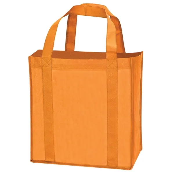 Laminated Non-Woven Grocery Tote... from ASI 40480 Koozie Group / Norwood