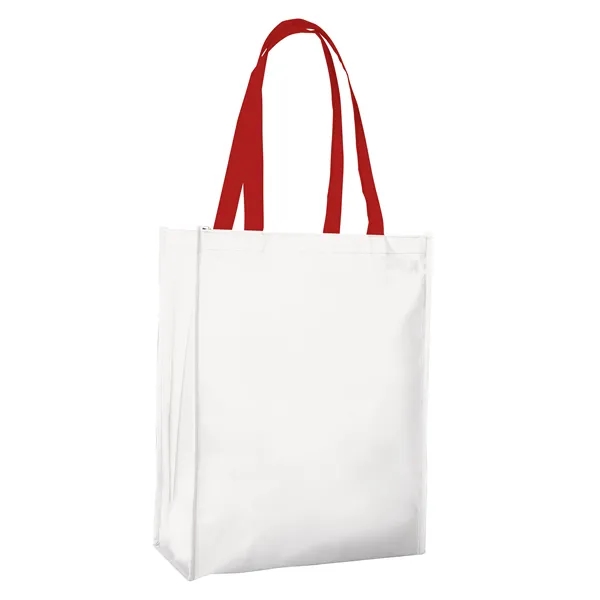 Laminated Non-Woven Portrait Tote... from ASI 40480 Koozie Group / Norwood