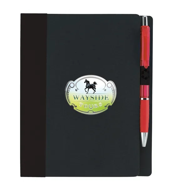 5'' x 7'' ECO Notebook with Flags... from ASI 40480 Koozie Group / Norwood
