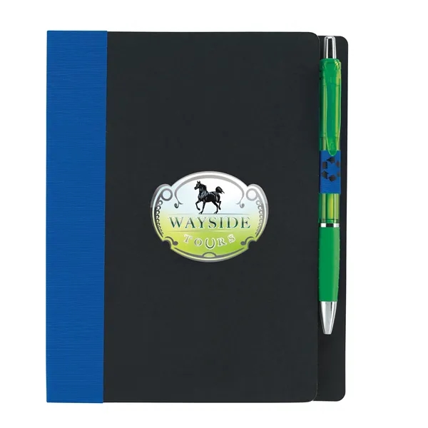 5'' x 7'' ECO Notebook with Flags... from ASI 40480 Koozie Group / Norwood