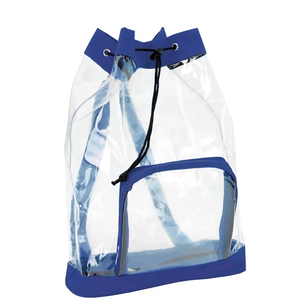 Clear Cinch Backpack... from ASI 40480 Koozie Group / Norwood