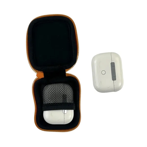 Neoprene zipper pouch with a carabiner with sublimation printing, supporting full... from ASI 37218 Athena Promo (tm)