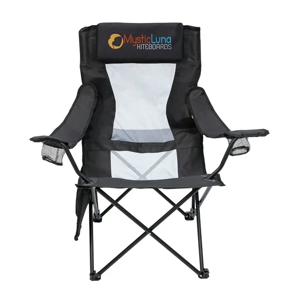 2-in-1 Mesh Adirondack Chair and Table... from ASI 40480 Koozie Group