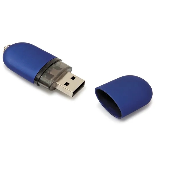 16 GB Oval USB 2.0 Flash Drive... from ASI 40480 Koozie Group