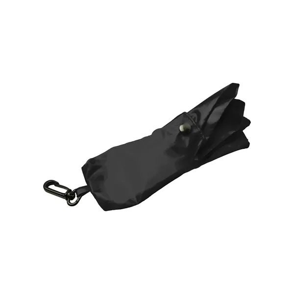 Reusable polyester grocery bag that folds into a storage pouch when... from ASI 34063 alphabroder