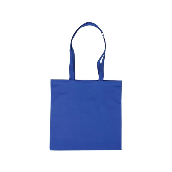 All-natural cotton canvas tote bag with matching drop handles that measures... from ASI 34063 alphabroder