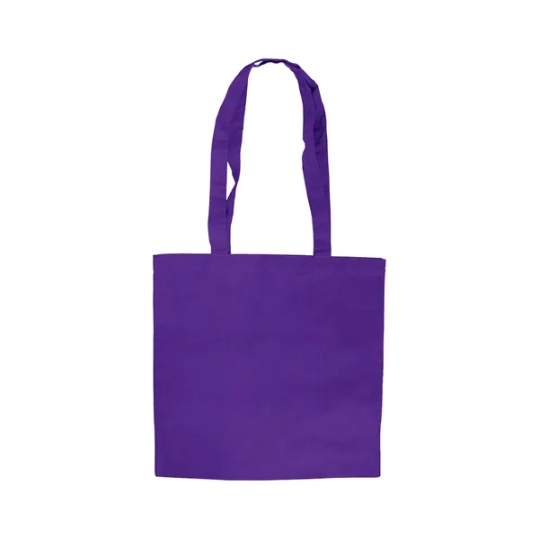 All-natural cotton canvas tote bag with matching drop handles that measures... from ASI 34063 alphabroder
