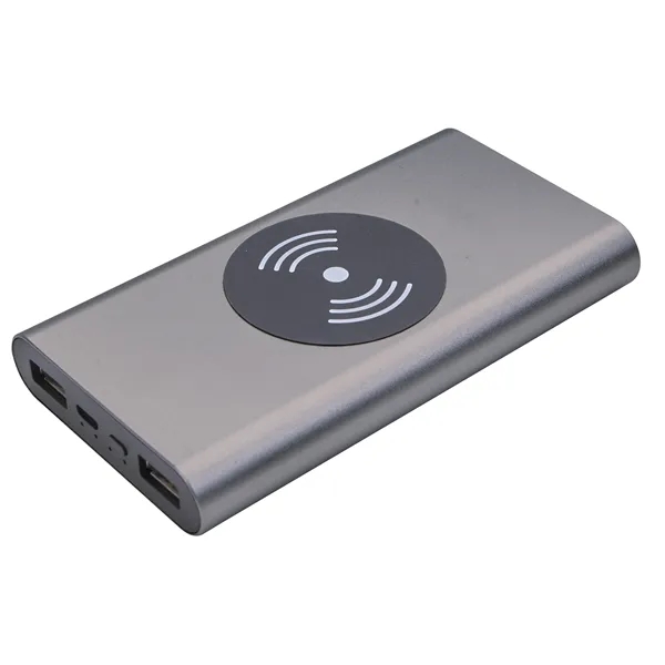 Aluminum HD Wireless Power Bank 10,000 mAh... from ASI 40480 Koozie Group