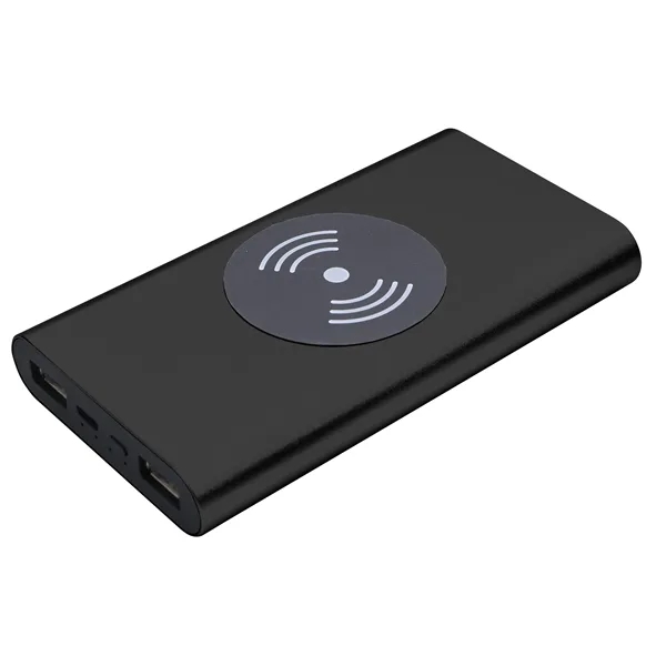 Aluminum HD Wireless Power Bank 10,000 mAh... from ASI 40480 Koozie Group