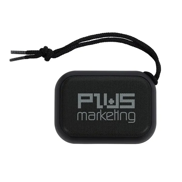 Travel-Size Water-resistant Bluetooth® Speaker... from ASI 40480 Koozie Group