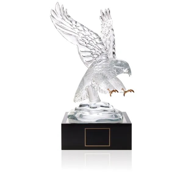 Eagle Award with 4" Lighted Pedestal... from ASI 40480 Koozie Group / Norwood