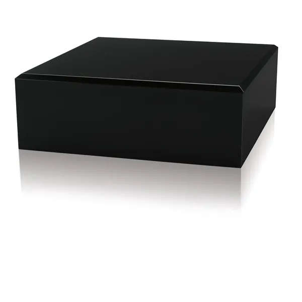 Square Black Glass Base... from ASI 40480 Koozie Group / Norwood