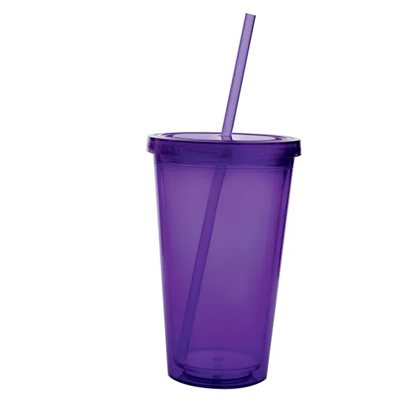 Double Wall Acrylic Tumbler - 18 oz.... from ASI 40480 Koozie Group / Norwood