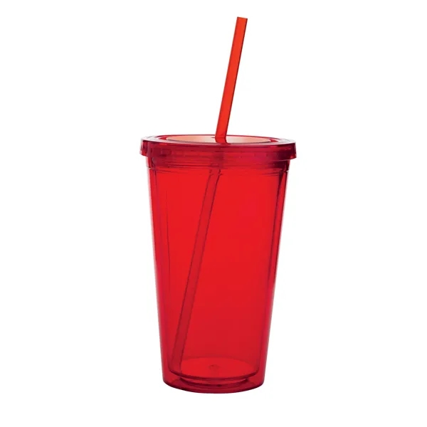 Double Wall Acrylic Tumbler - 18 oz.... from ASI 40480 Koozie Group / Norwood