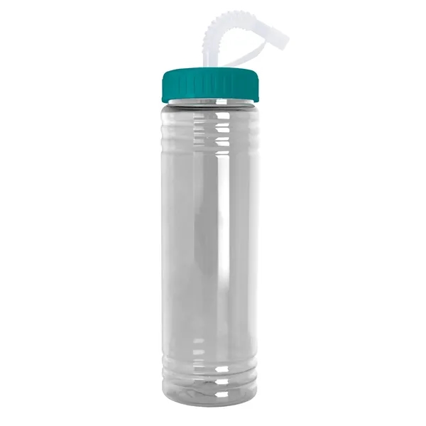 Slim Fit Water Bottle With Straw Lid - 24 oz.... from ASI 40480 Koozie Group