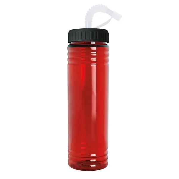 Slim Fit Water Bottle With Straw Lid - 24 oz.... from ASI 40480 Koozie Group