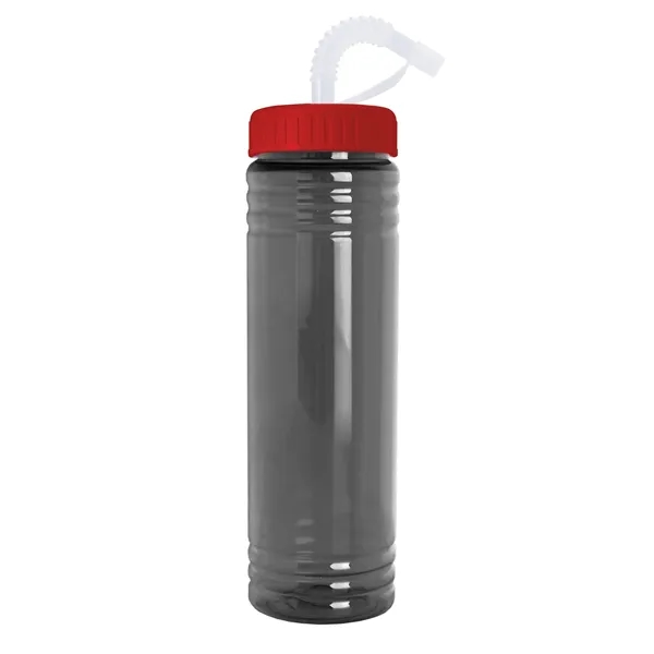 Slim Fit Water Bottle With Straw Lid - 24 oz.... from ASI 40480 Koozie Group