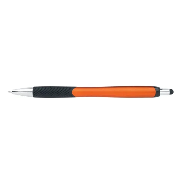 Metallic Pattern Grip Stylus Pen... from ASI 40480 Koozie Group / Norwood