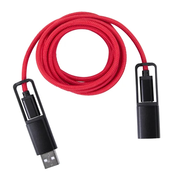 All-Over Braided Long Cable Extender... from ASI 40480 Koozie Group