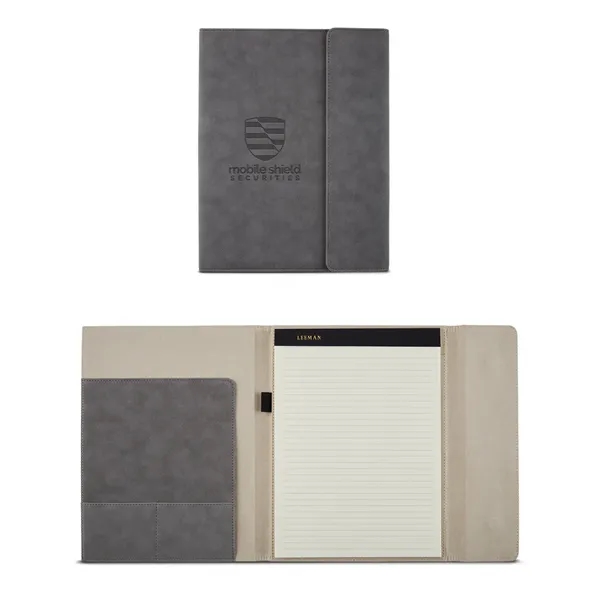 Portfolio with flannelette interior covers, writing pad, 30 sheets of lined... from ASI 34063 alphabroder