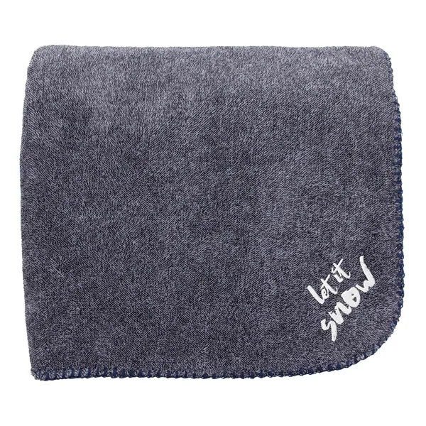 Color Accent Flannel Blanket... from ASI 40480 Koozie Group