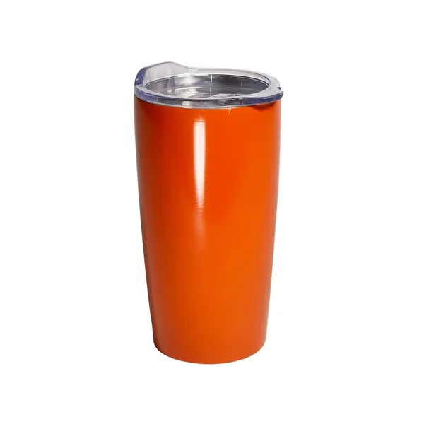 20 oz. vacuum insulated double wall stainless steel tumbler with spill-resistant... from ASI 34063 alphabroder