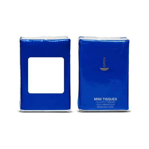 Re-sealable, non-refillable, miniature tissue pack with ten 3-ply tissues.... from ASI 34063 alphabroder