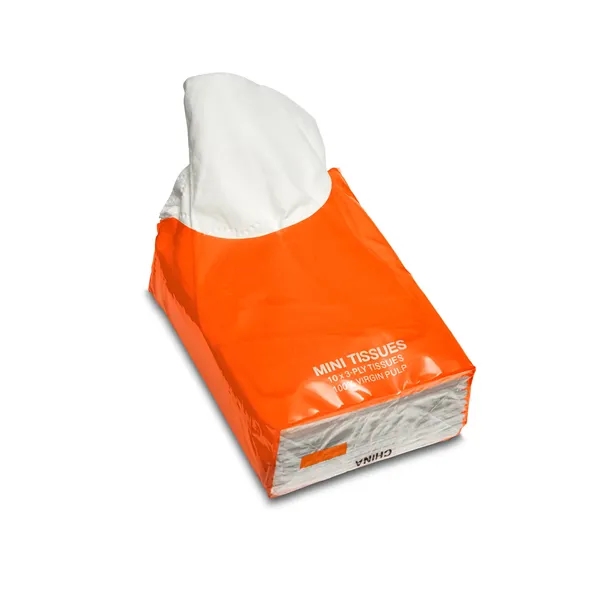 Re-sealable, non-refillable, miniature tissue pack with ten 3-ply tissues.... from ASI 34063 alphabroder