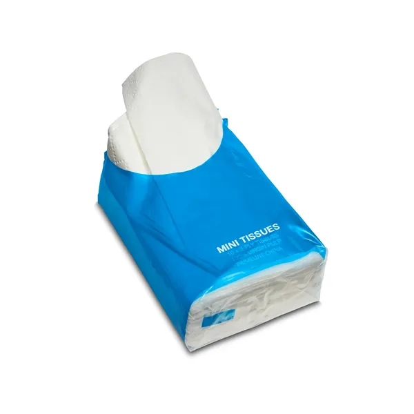 Re-sealable, non-refillable, miniature tissue pack with ten 3-ply tissues.... from ASI 34063 alphabroder