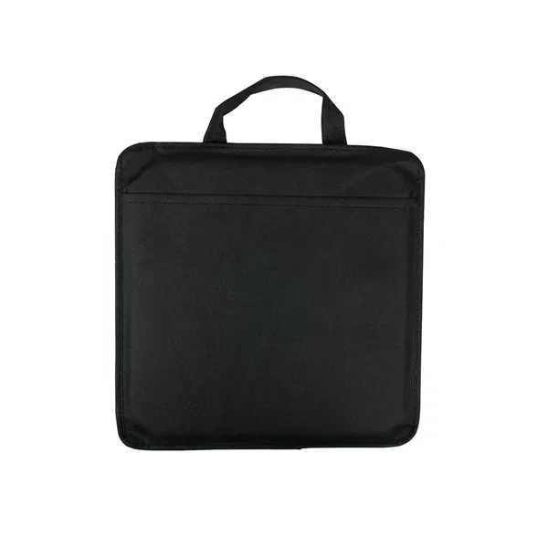 Non-woven, water-resistant stadium cushion with front pocket and carry handle.... from ASI 34063 alphabroder