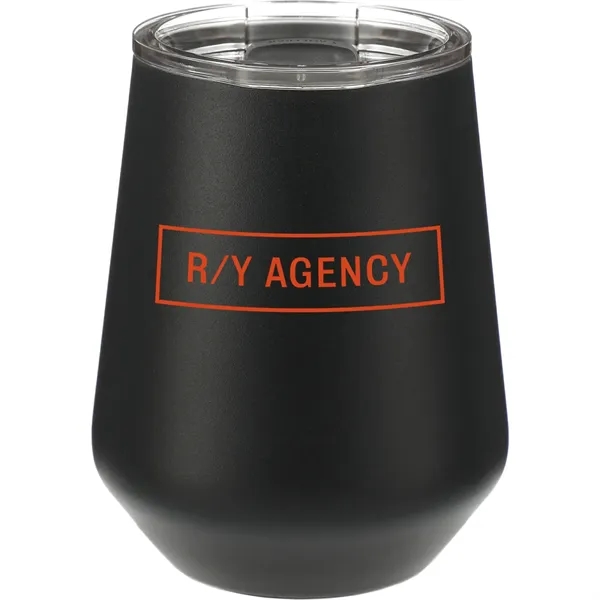 12 oz. stainless steel wine tumbler with copper vacuum insulation.... from ASI 66887 PCNA / Leeds
