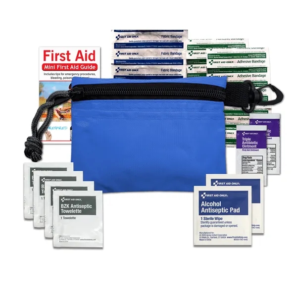 Ideal for your budget-conscious client, this branded first aid kit lets... from ASI 84514 Safety Made