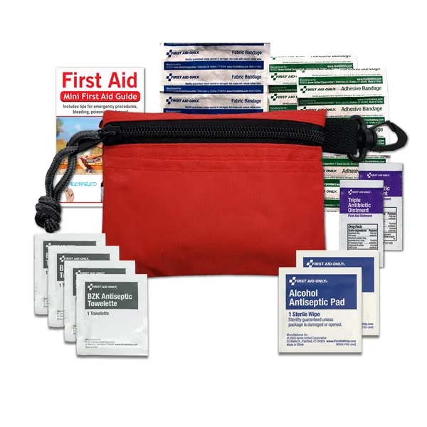 Ideal for your budget-conscious client, this branded first aid kit lets... from ASI 84514 Safety Made