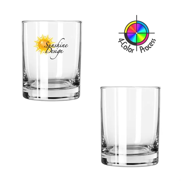 14oz Double Old Fashioned Glass, clear or frosted... from ASI 80093 Pyrographics / Pyrographics Line