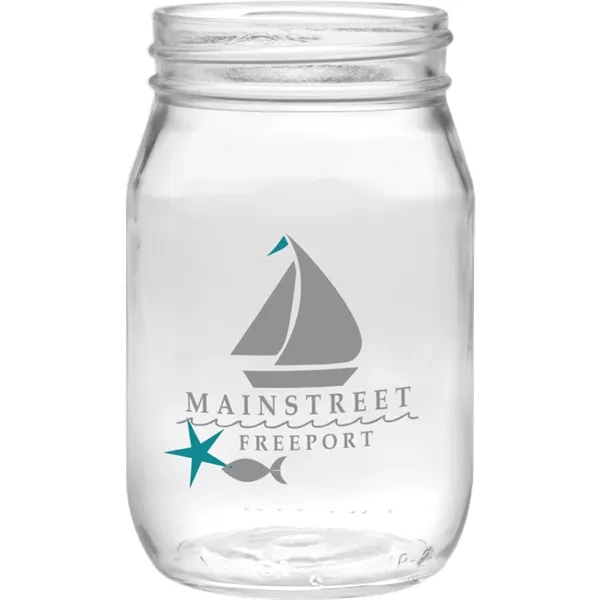 16 oz. glass jar.... from ASI 71920 Moderne Glass Company Inc / Glass America®